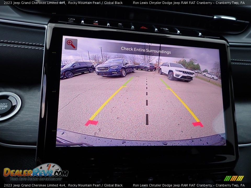 2023 Jeep Grand Cherokee Limited 4x4 Rocky Mountain Pearl / Global Black Photo #18