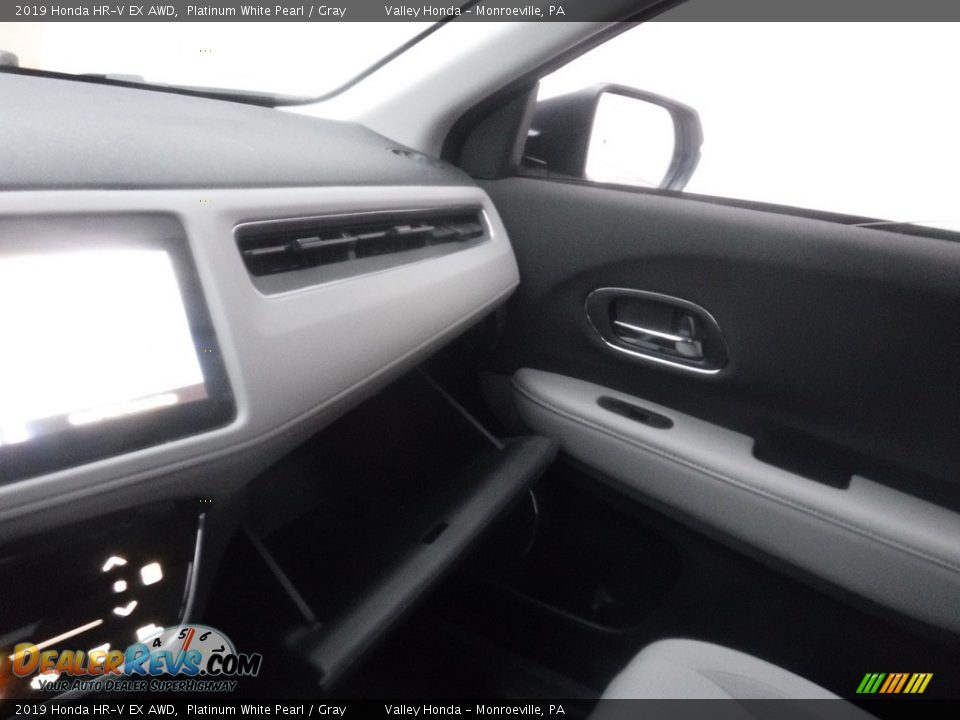 2019 Honda HR-V EX AWD Platinum White Pearl / Gray Photo #23