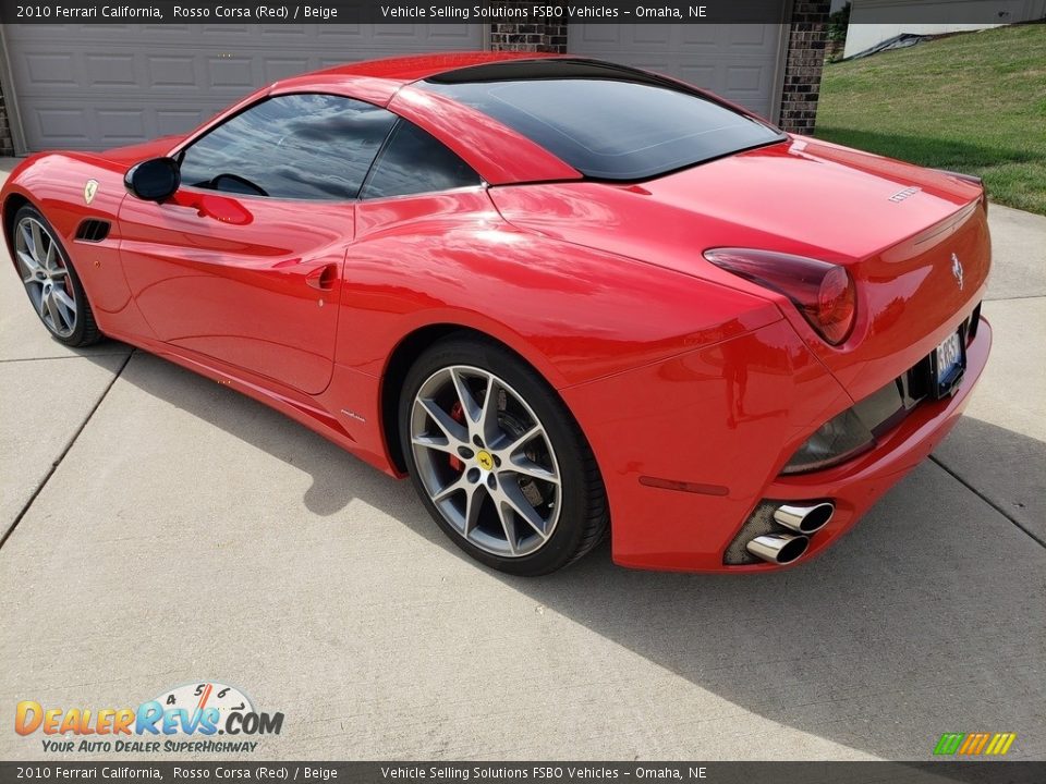 2010 Ferrari California Rosso Corsa (Red) / Beige Photo #16