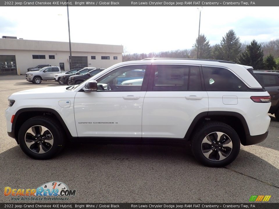 2022 Jeep Grand Cherokee 4XE Hybrid Bright White / Global Black Photo #2