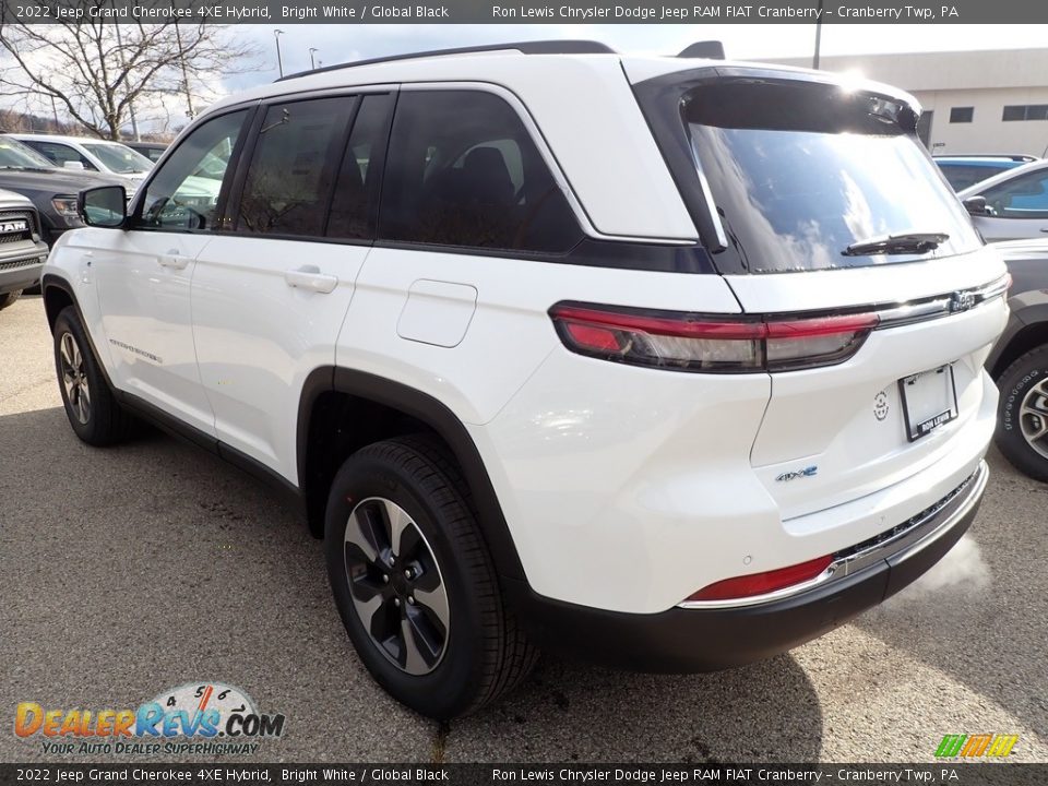 2022 Jeep Grand Cherokee 4XE Hybrid Bright White / Global Black Photo #3