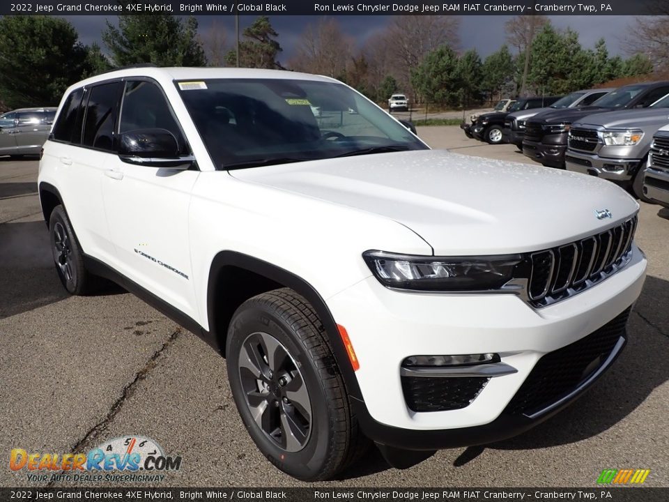 2022 Jeep Grand Cherokee 4XE Hybrid Bright White / Global Black Photo #7