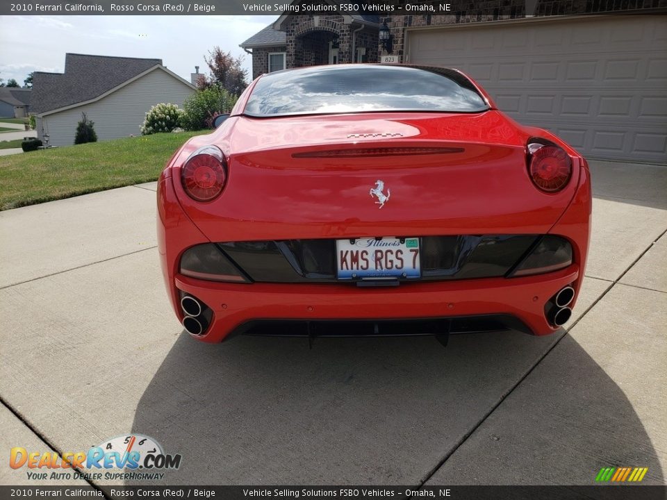 2010 Ferrari California Rosso Corsa (Red) / Beige Photo #23