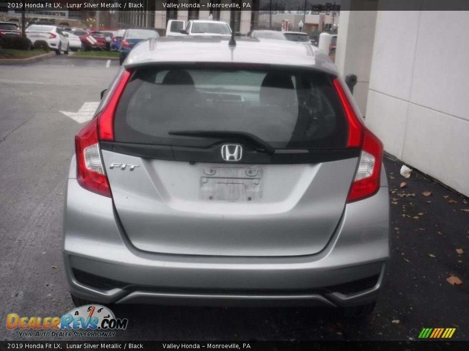 2019 Honda Fit LX Lunar Silver Metallic / Black Photo #8