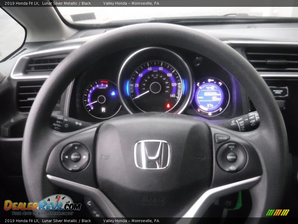 2019 Honda Fit LX Lunar Silver Metallic / Black Photo #17