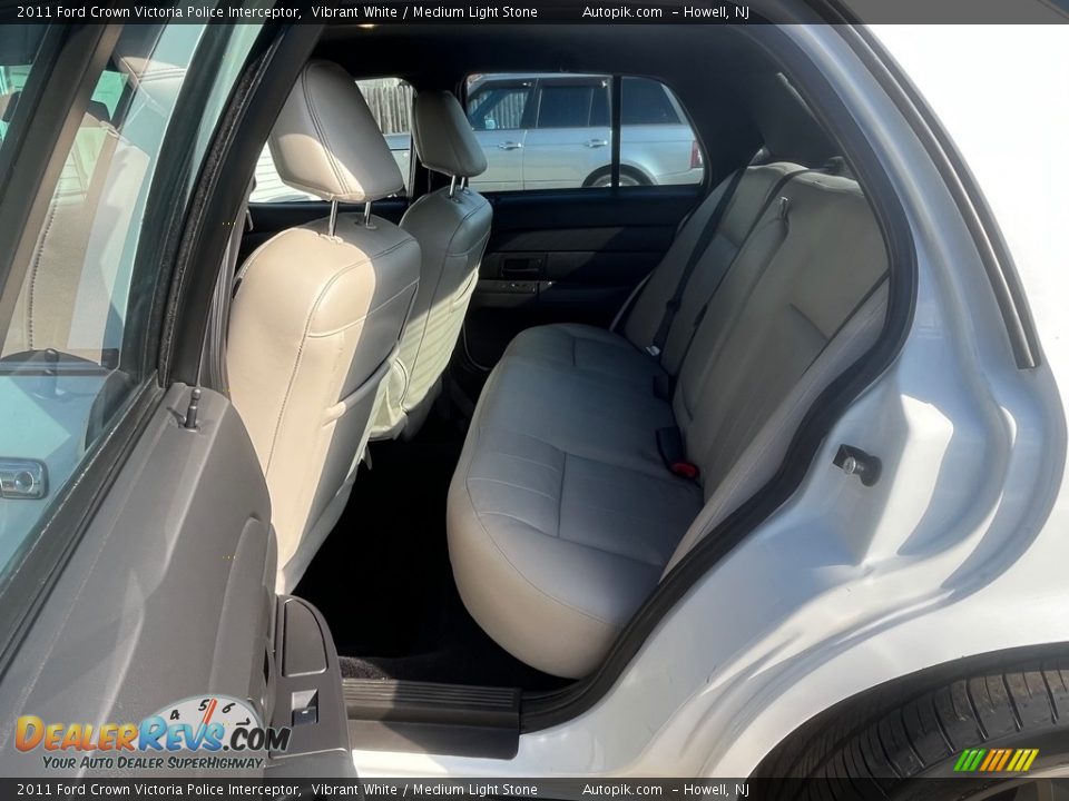 Rear Seat of 2011 Ford Crown Victoria Police Interceptor Photo #4