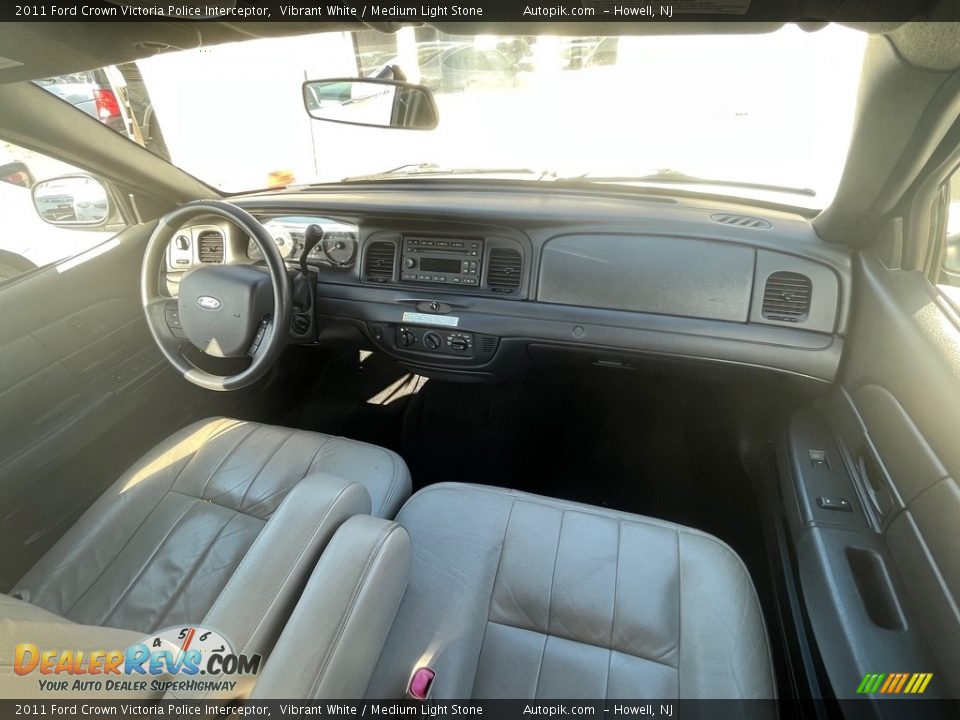 Front Seat of 2011 Ford Crown Victoria Police Interceptor Photo #8