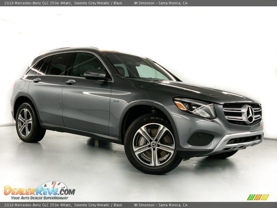 2019 Mercedes-Benz GLC 350e 4Matic Selenite Grey Metallic / Black Photo #2