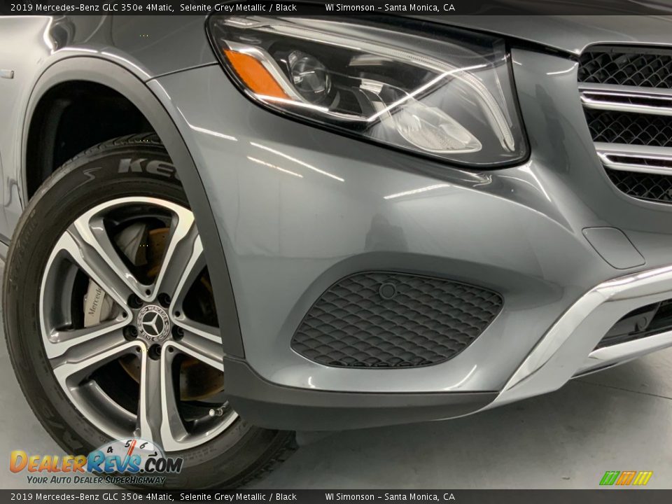 2019 Mercedes-Benz GLC 350e 4Matic Selenite Grey Metallic / Black Photo #3