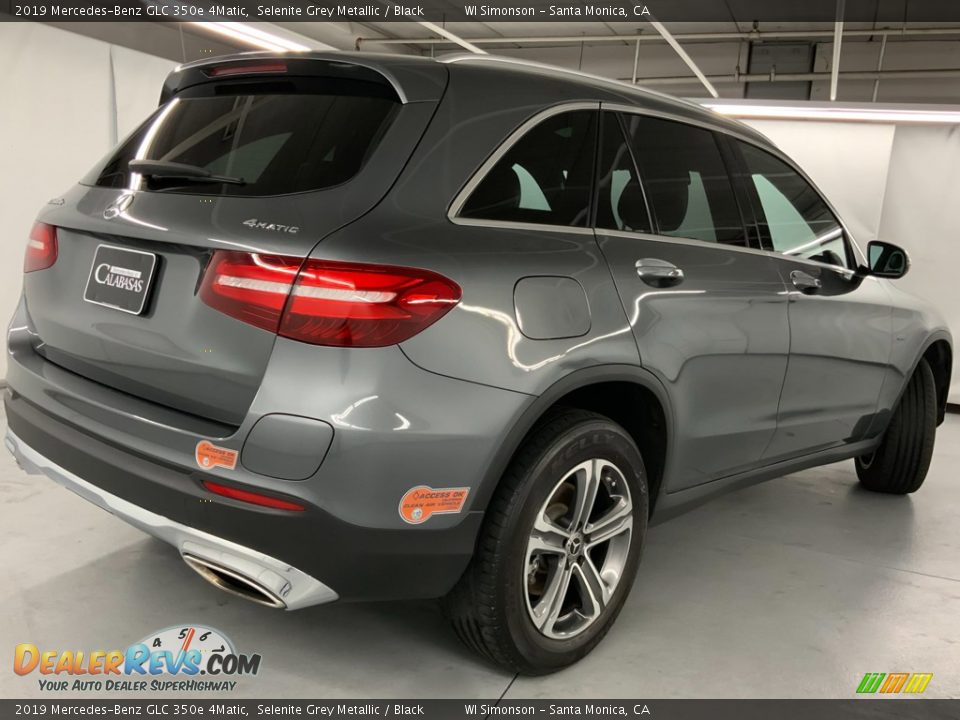 2019 Mercedes-Benz GLC 350e 4Matic Selenite Grey Metallic / Black Photo #5