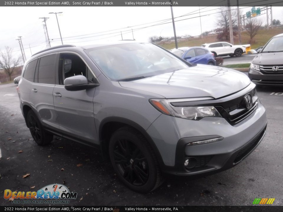 2022 Honda Pilot Special Edition AWD Sonic Gray Pearl / Black Photo #6