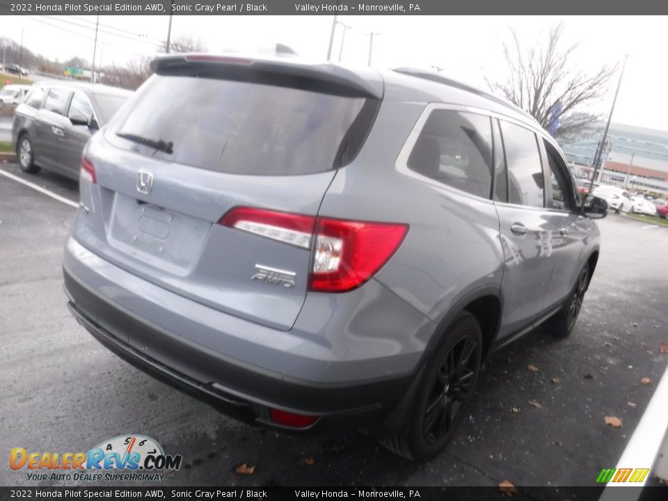 2022 Honda Pilot Special Edition AWD Sonic Gray Pearl / Black Photo #7