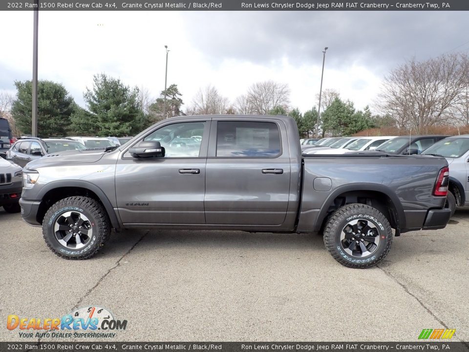 Granite Crystal Metallic 2022 Ram 1500 Rebel Crew Cab 4x4 Photo #2