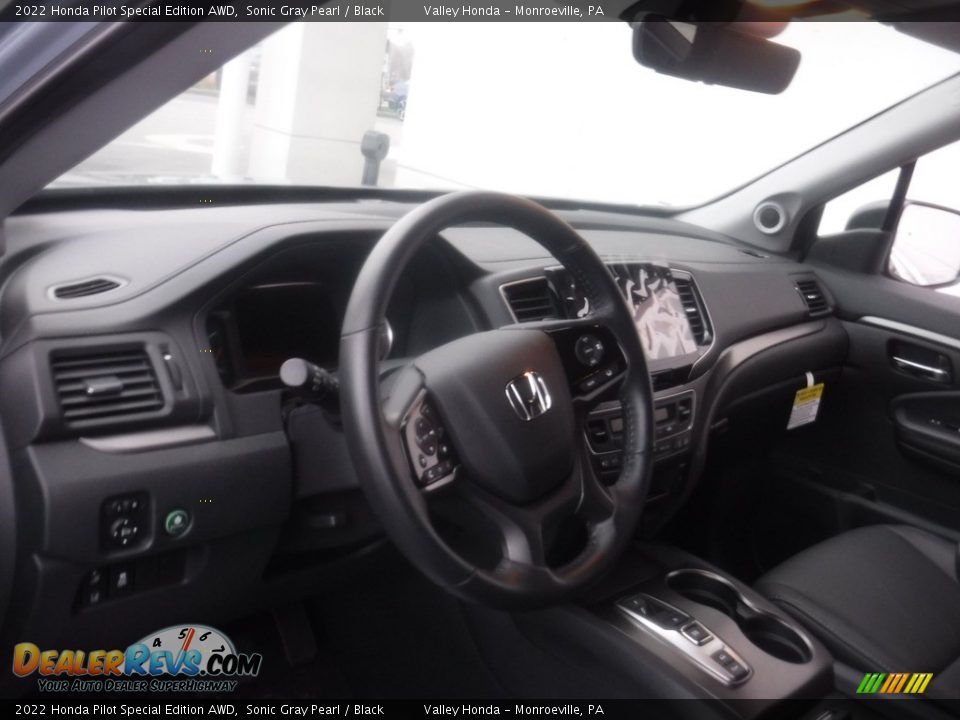 2022 Honda Pilot Special Edition AWD Sonic Gray Pearl / Black Photo #14