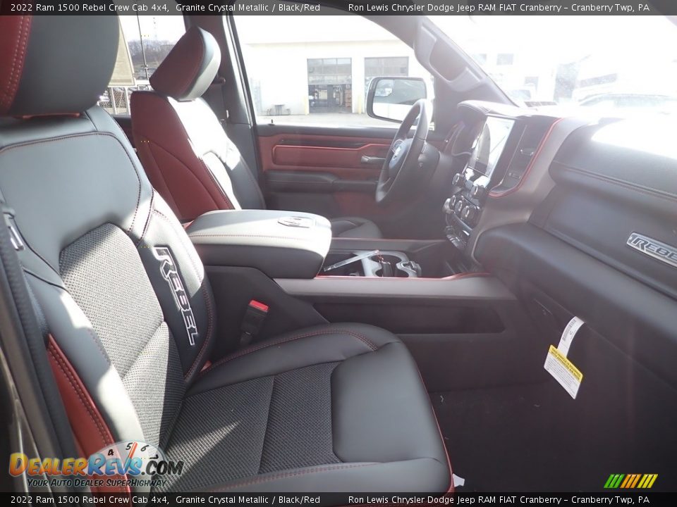 Front Seat of 2022 Ram 1500 Rebel Crew Cab 4x4 Photo #10