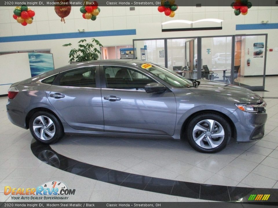 2020 Honda Insight EX Modern Steel Metallic / Black Photo #4