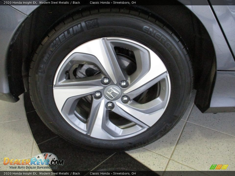 2020 Honda Insight EX Modern Steel Metallic / Black Photo #7