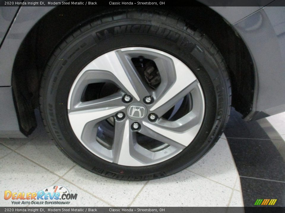 2020 Honda Insight EX Modern Steel Metallic / Black Photo #12