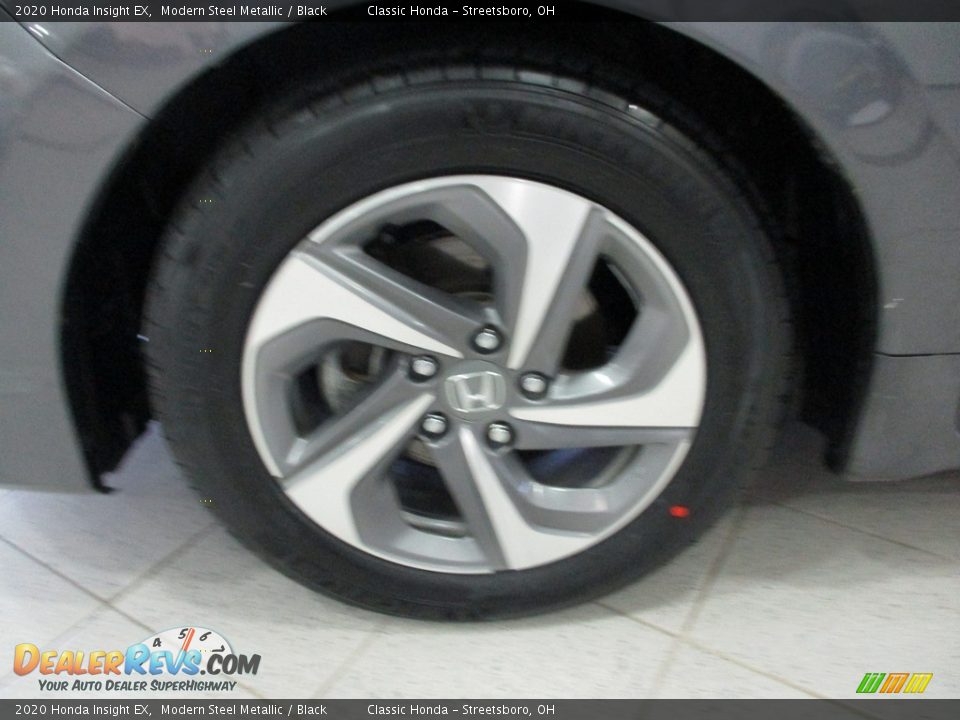 2020 Honda Insight EX Modern Steel Metallic / Black Photo #13