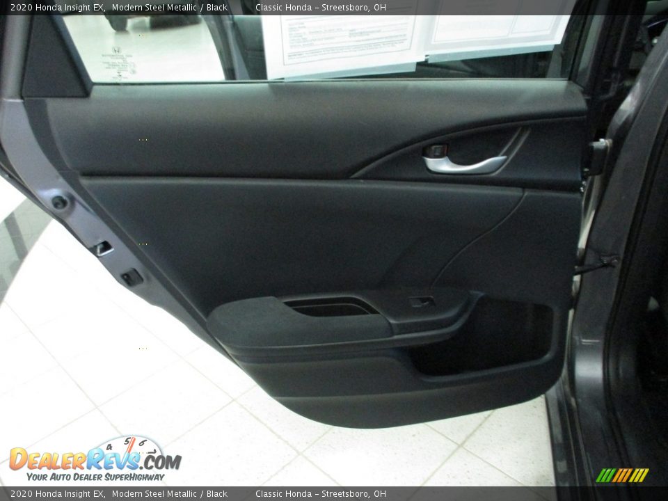 2020 Honda Insight EX Modern Steel Metallic / Black Photo #23