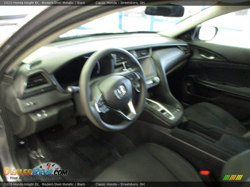 2020 Honda Insight EX Modern Steel Metallic / Black Photo #27