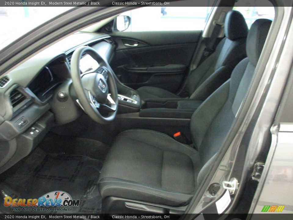2020 Honda Insight EX Modern Steel Metallic / Black Photo #28