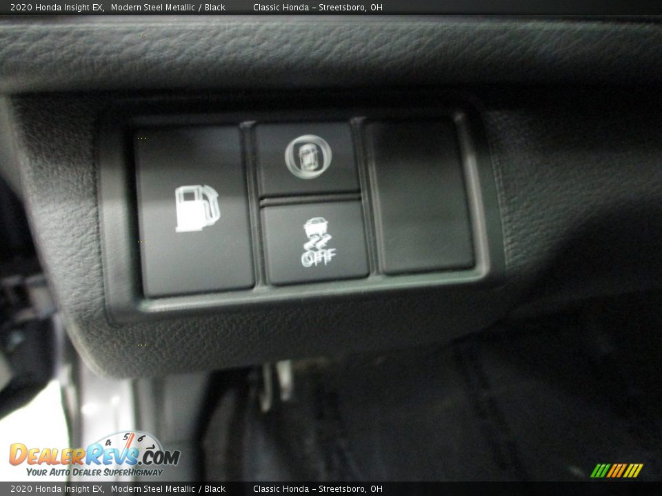 2020 Honda Insight EX Modern Steel Metallic / Black Photo #29