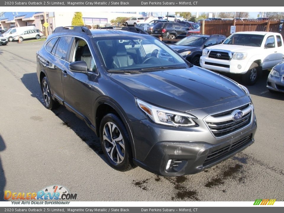 2020 Subaru Outback 2.5i Limited Magnetite Gray Metallic / Slate Black Photo #3