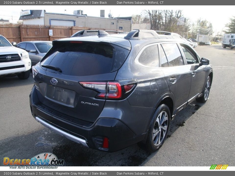 2020 Subaru Outback 2.5i Limited Magnetite Gray Metallic / Slate Black Photo #5