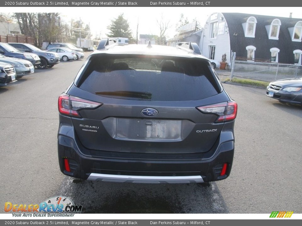 2020 Subaru Outback 2.5i Limited Magnetite Gray Metallic / Slate Black Photo #6