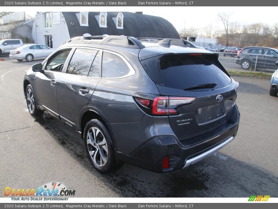 2020 Subaru Outback 2.5i Limited Magnetite Gray Metallic / Slate Black Photo #7