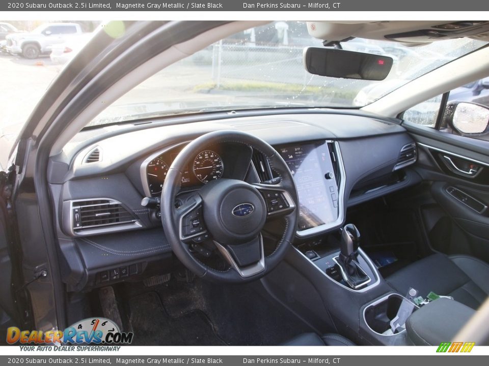 2020 Subaru Outback 2.5i Limited Magnetite Gray Metallic / Slate Black Photo #10