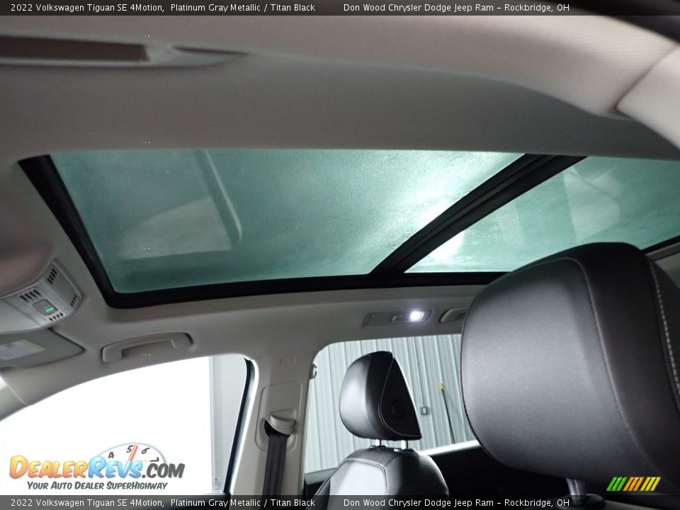 2022 Volkswagen Tiguan SE 4Motion Platinum Gray Metallic / Titan Black Photo #5