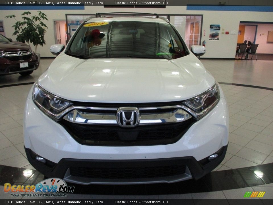 2018 Honda CR-V EX-L AWD White Diamond Pearl / Black Photo #2