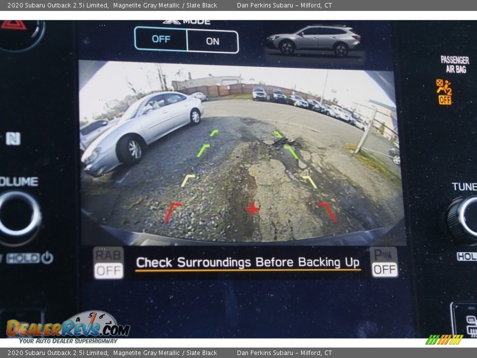 2020 Subaru Outback 2.5i Limited Magnetite Gray Metallic / Slate Black Photo #20