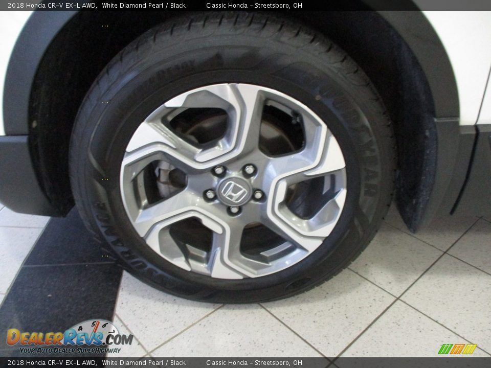 2018 Honda CR-V EX-L AWD White Diamond Pearl / Black Photo #12