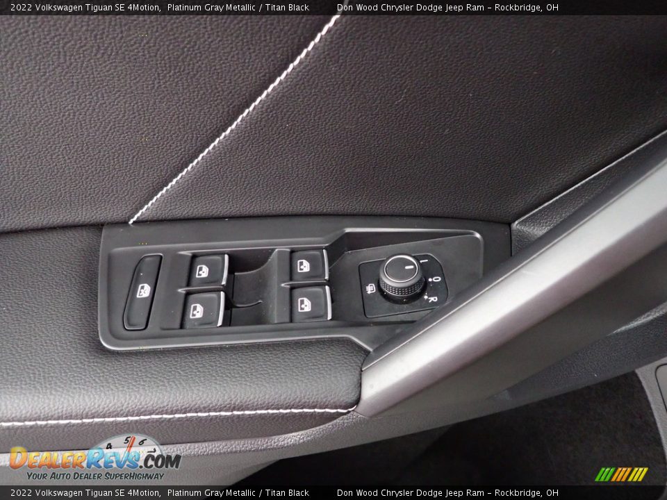 2022 Volkswagen Tiguan SE 4Motion Platinum Gray Metallic / Titan Black Photo #14