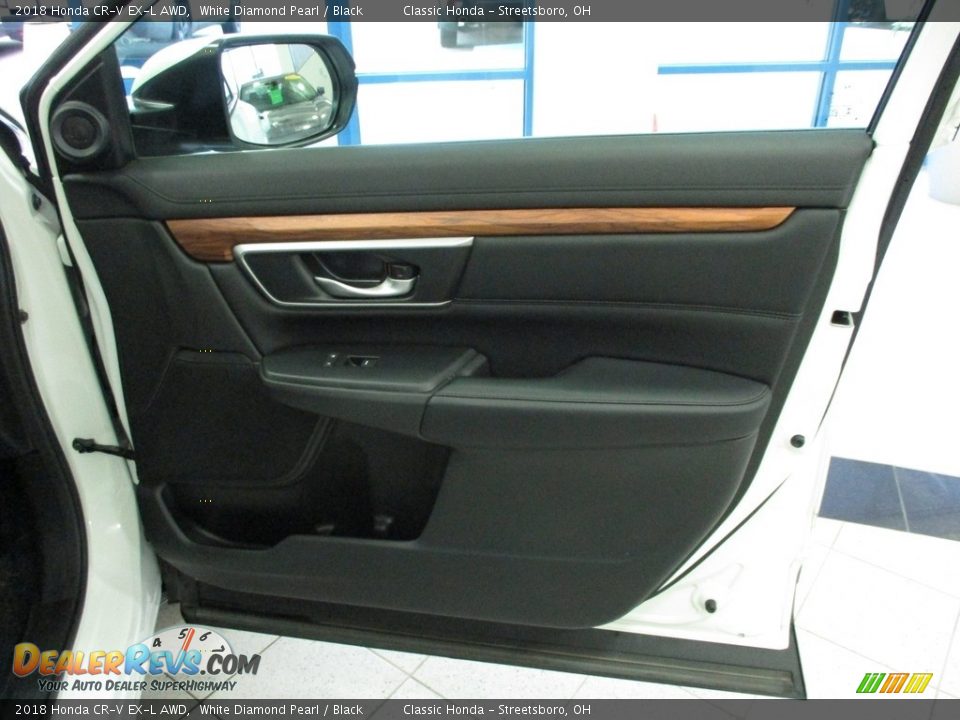 2018 Honda CR-V EX-L AWD White Diamond Pearl / Black Photo #14
