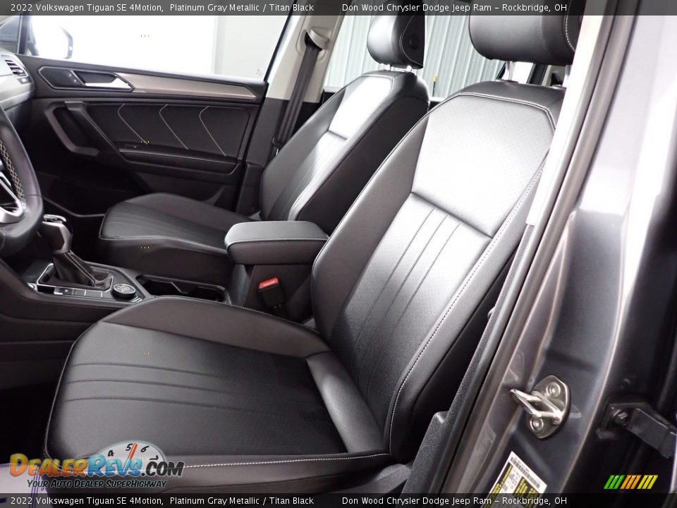 2022 Volkswagen Tiguan SE 4Motion Platinum Gray Metallic / Titan Black Photo #16