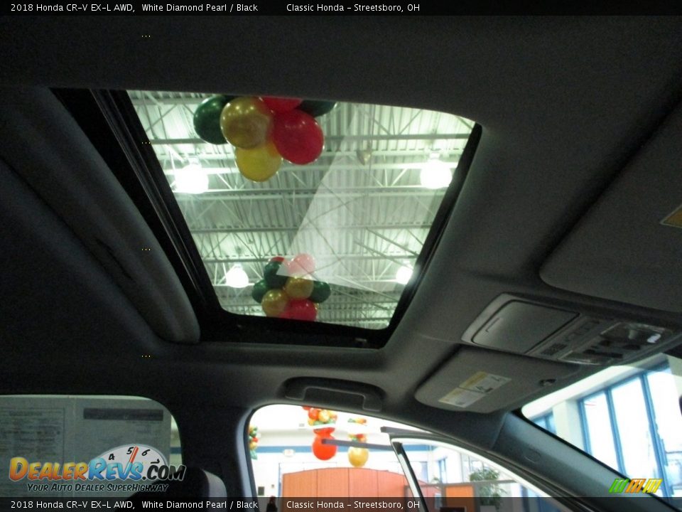 2018 Honda CR-V EX-L AWD White Diamond Pearl / Black Photo #17