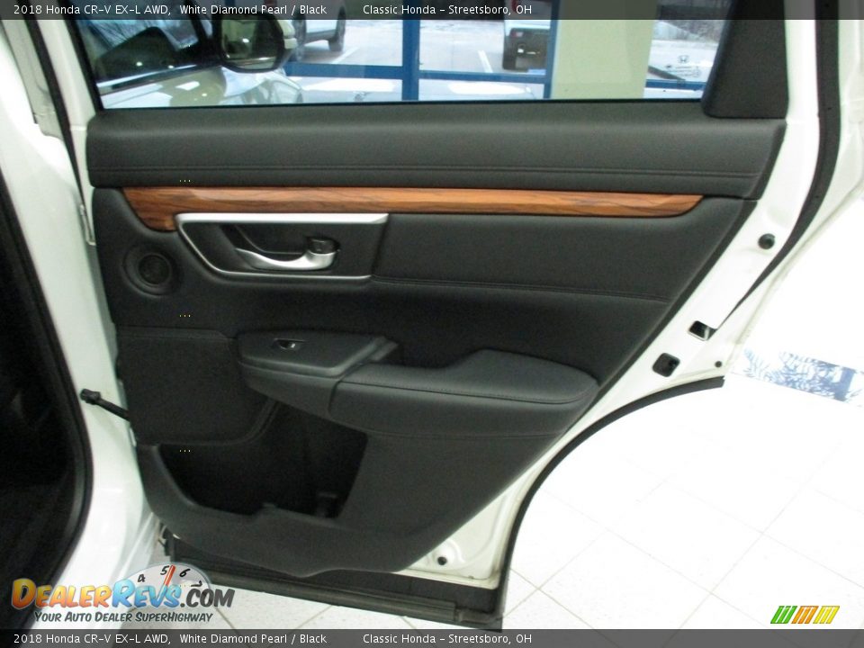 2018 Honda CR-V EX-L AWD White Diamond Pearl / Black Photo #18