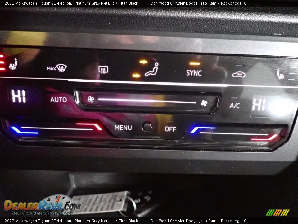 2022 Volkswagen Tiguan SE 4Motion Platinum Gray Metallic / Titan Black Photo #21