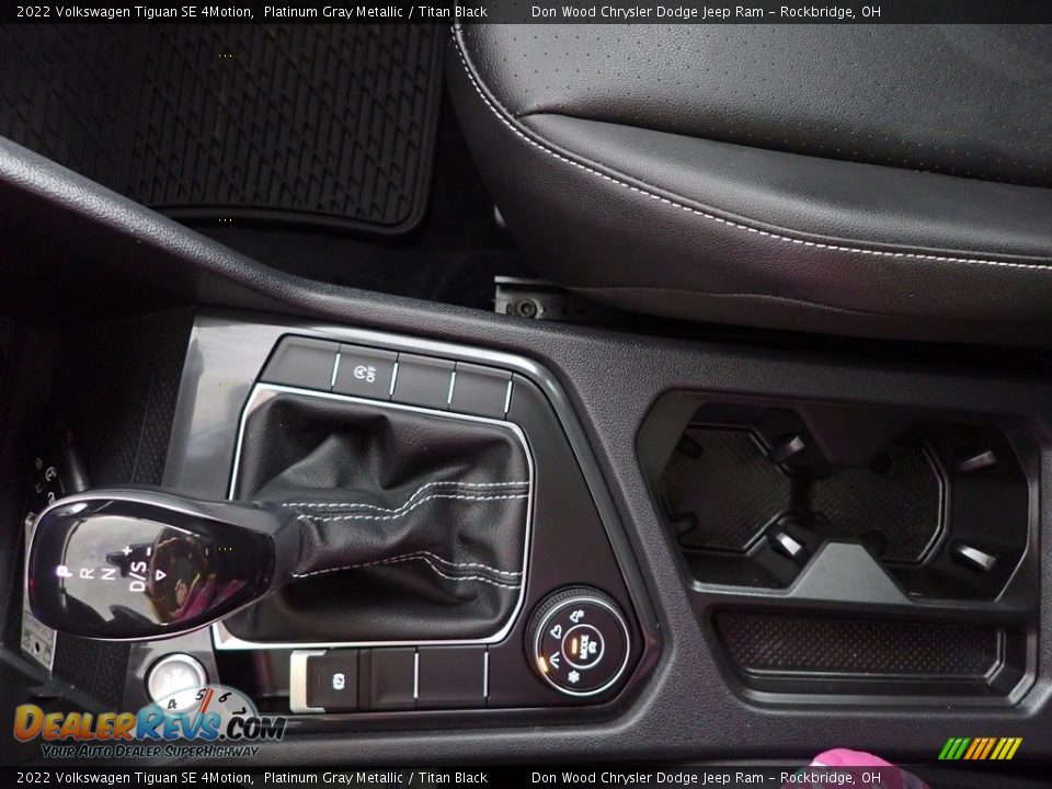 2022 Volkswagen Tiguan SE 4Motion Platinum Gray Metallic / Titan Black Photo #22