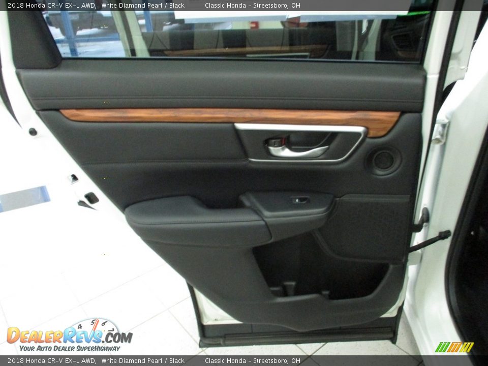 2018 Honda CR-V EX-L AWD White Diamond Pearl / Black Photo #23