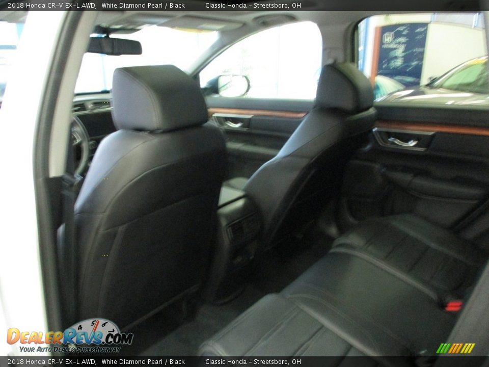 2018 Honda CR-V EX-L AWD White Diamond Pearl / Black Photo #24