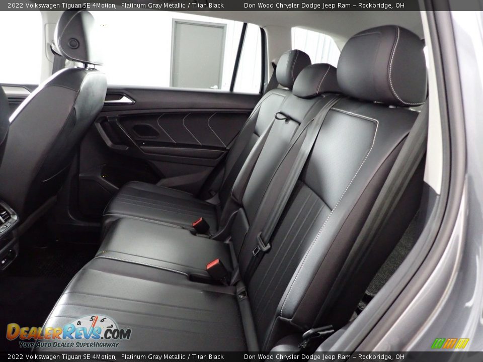 2022 Volkswagen Tiguan SE 4Motion Platinum Gray Metallic / Titan Black Photo #26