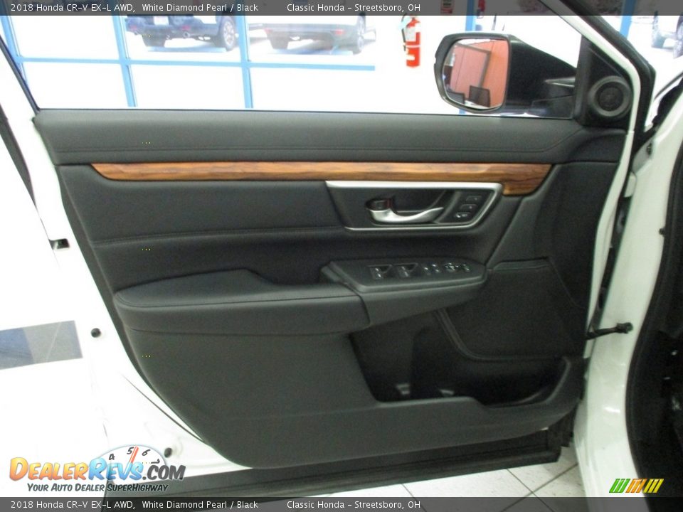 2018 Honda CR-V EX-L AWD White Diamond Pearl / Black Photo #26