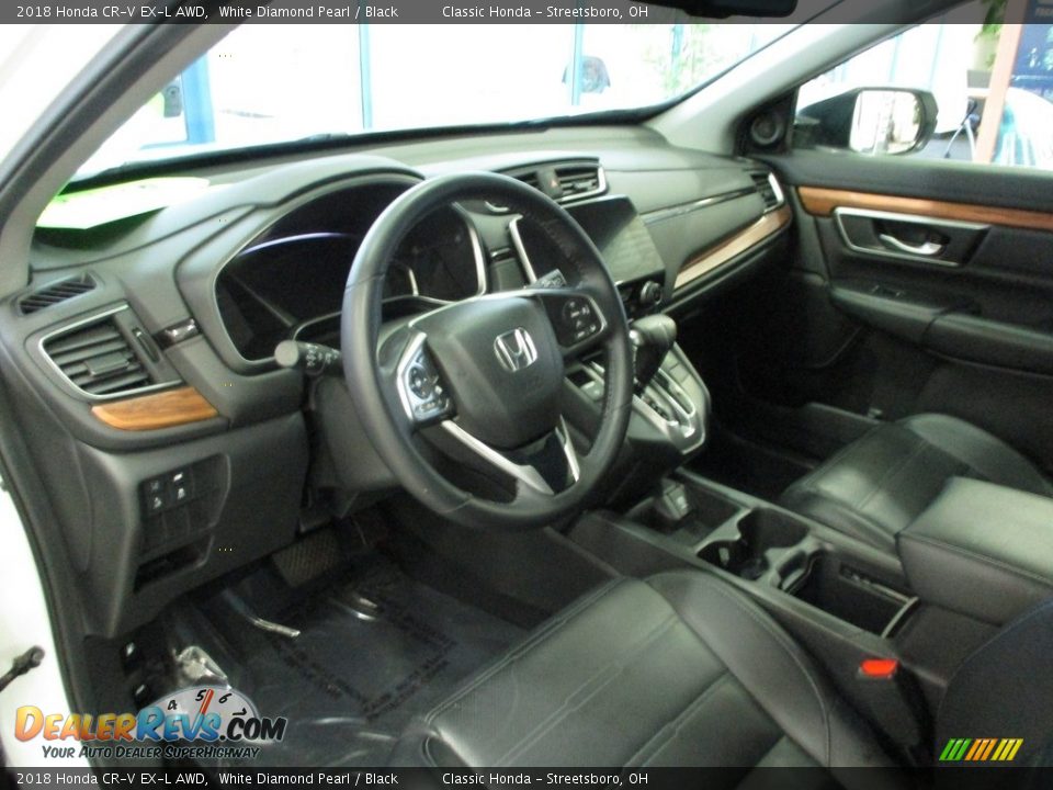 2018 Honda CR-V EX-L AWD White Diamond Pearl / Black Photo #27