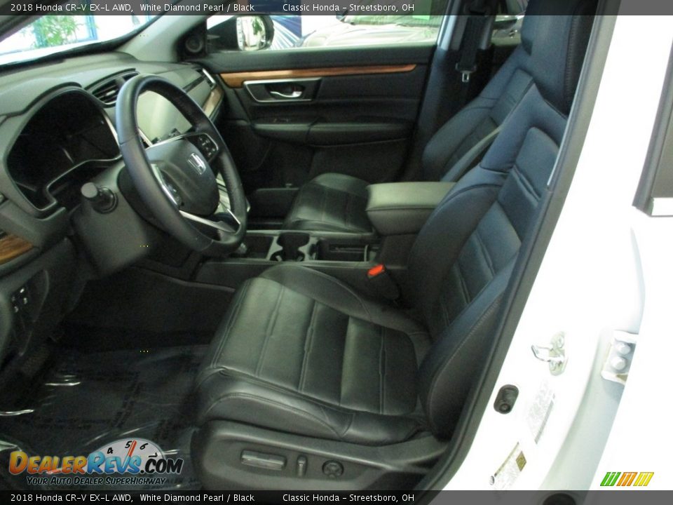 2018 Honda CR-V EX-L AWD White Diamond Pearl / Black Photo #28