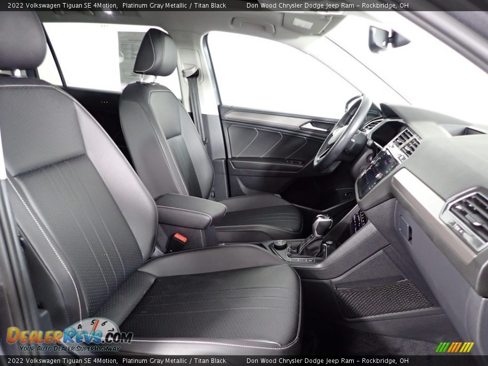 2022 Volkswagen Tiguan SE 4Motion Platinum Gray Metallic / Titan Black Photo #29